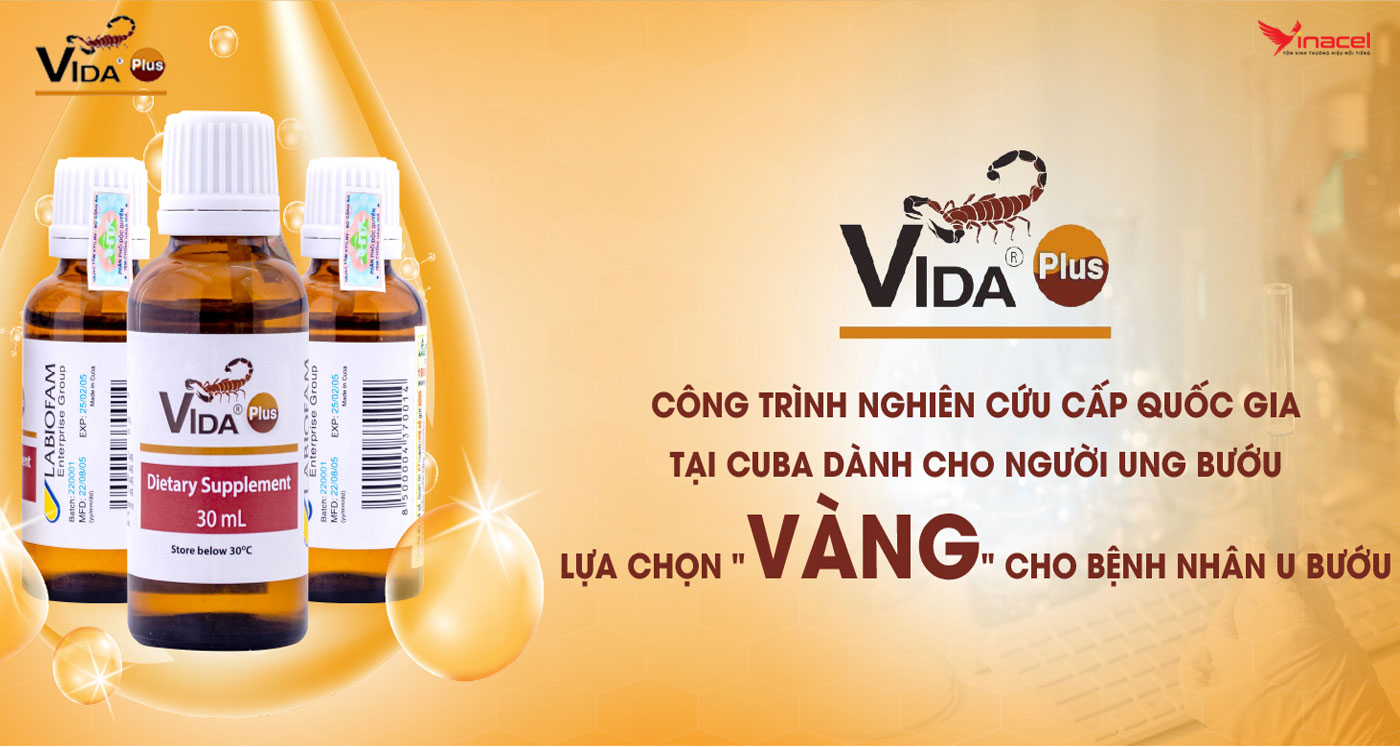 Vida Plus - Nọc bọ cạp xanh, Hỗ trợ điều trị ung thư