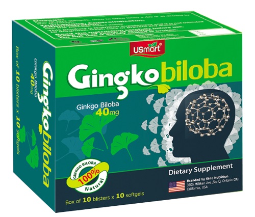 Viên nang mềm Gingko Biloba 100 viên