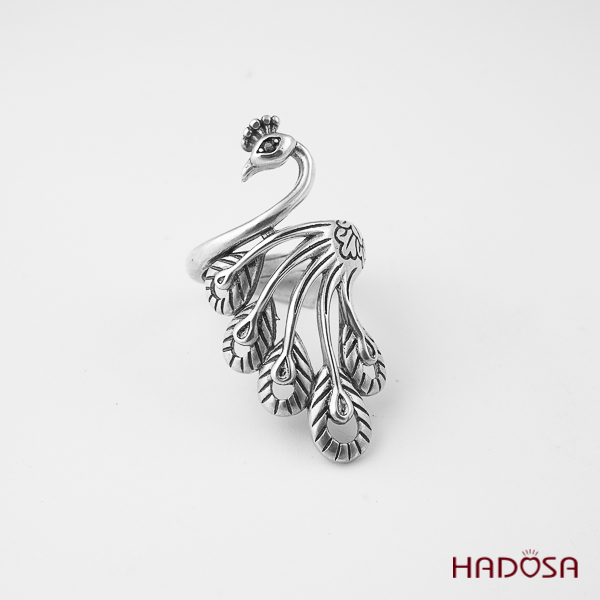 Nhẫn bạc Thái handmade 925 Hadosa