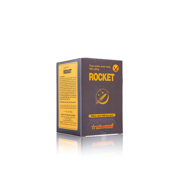 Viên hoàn Rocket 1h hộp 10 gói Sao Thái Dương - Hỗ trợ điều trị tình trạng xuất tinh sớm