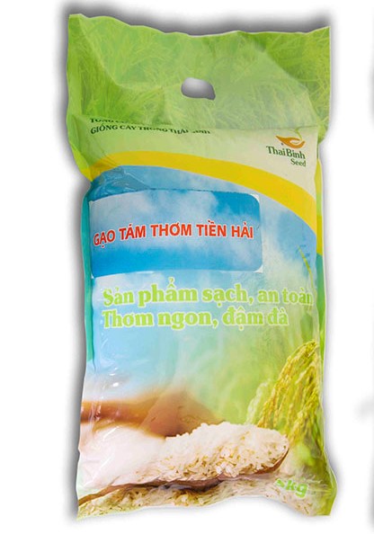 Gạo tám thơm Tiền Hải