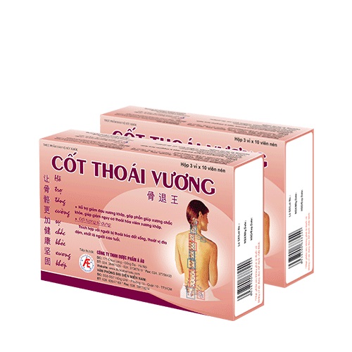 Thực phẩm Bảo vệ Sức khỏe Cốt thoái vương có tốt không?