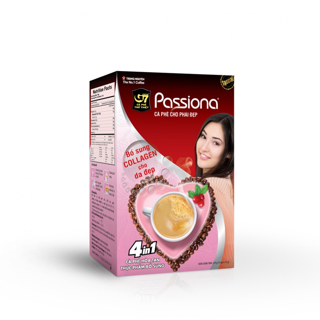 Cà phê Passiona hòa tan 4in1