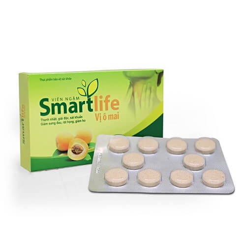 TPCN. Viên ngậm smartlife vị ô mai 20 viên