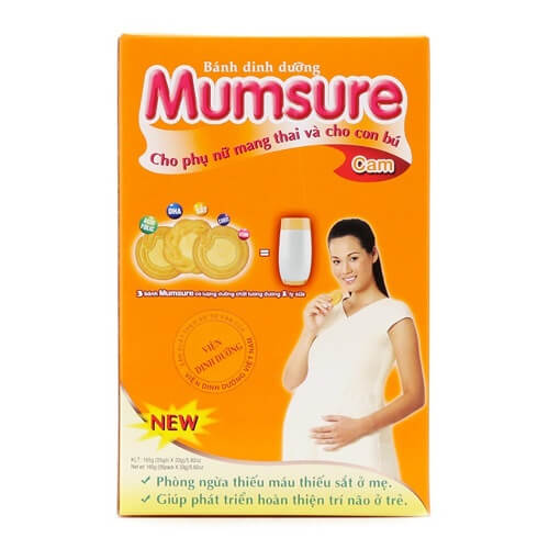 Bánh Mumsure hương cam hộp gói 165g