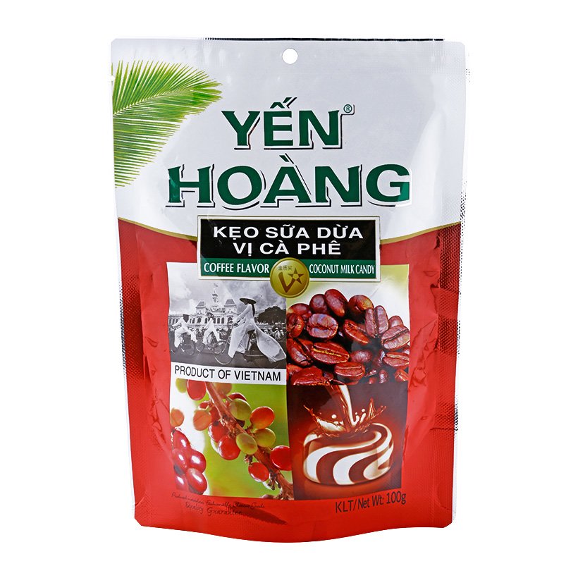 Kẹo sữa dừa vị cà phê Yến Hoàng