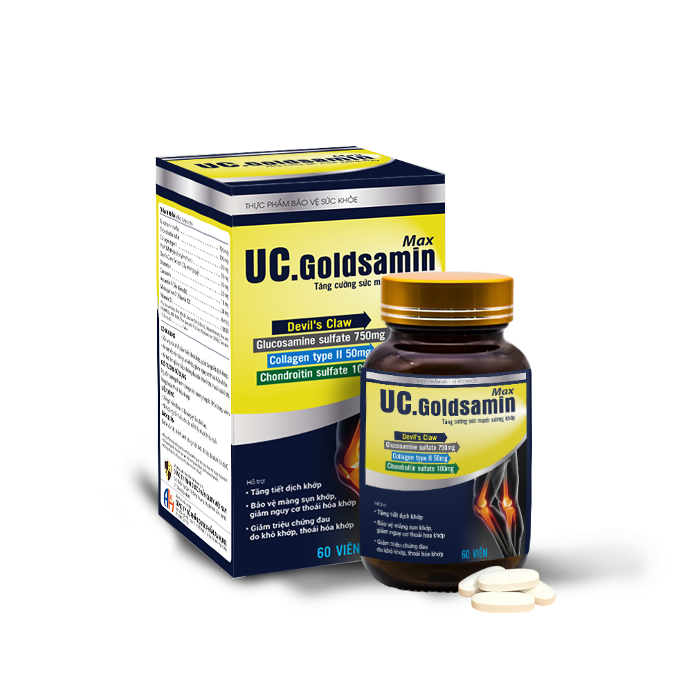 Thực phẩm Bảo vệ Sức khỏe UC Goldsamin Max