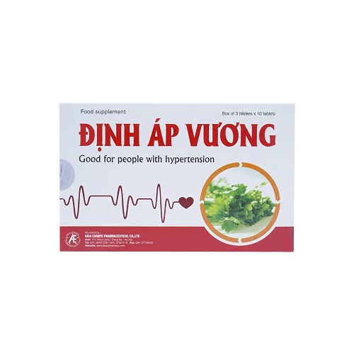 Định Áp Vương - Dược phẩm Á Âu