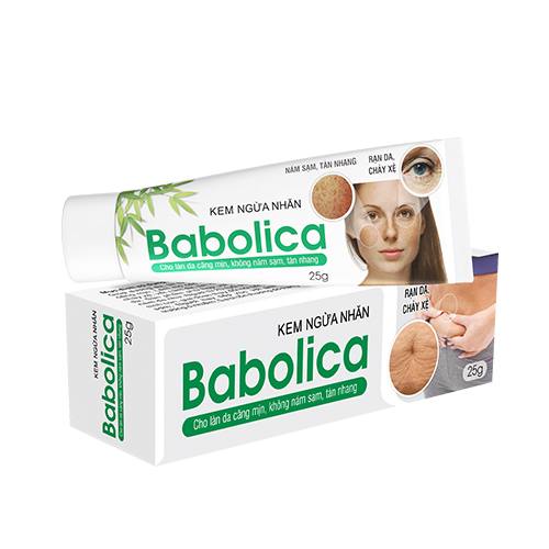 Kem ngừa nhăn Babolica - Dược phẩm Á Âu