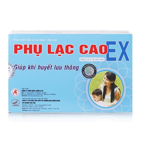 Phụ Lạc Cao EX - Dược phẩm Á Âu