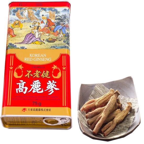 Hồng sâm củ khô 75gr Daedong không số củ to