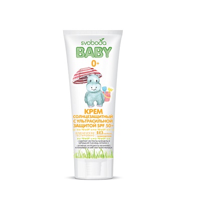 Kem chống nắng cho bé có bảo vệ cực mạnh SPF 50 + SVOBODA Baby 0+