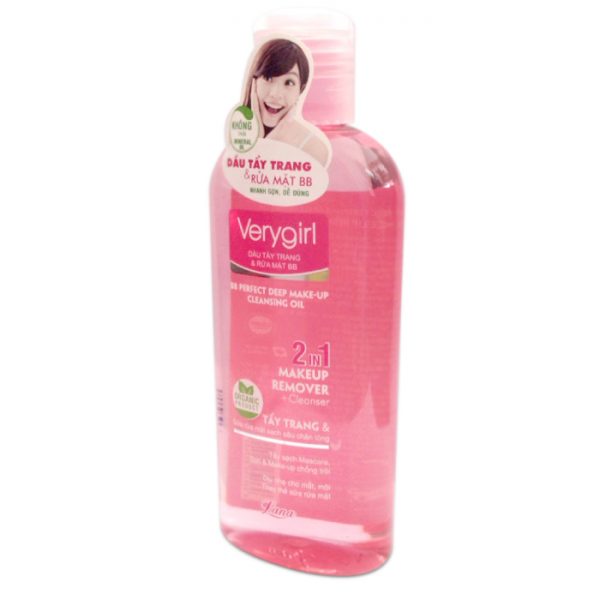 Dung dịch tẩy trang dầu BB Verygirl 120ml