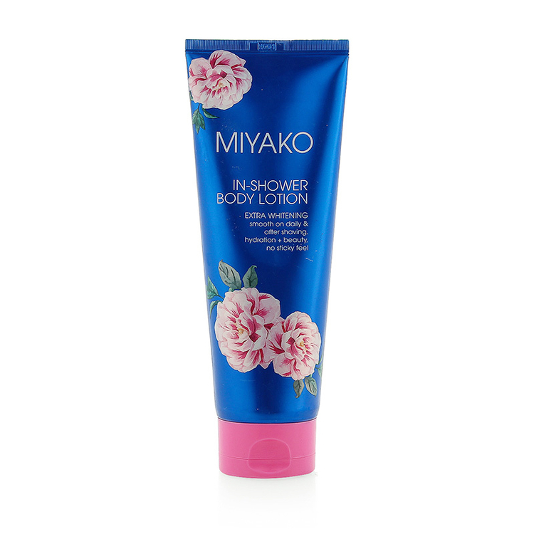 Kem tắm dưỡng trắng da Inshower Body Lotion Miyako