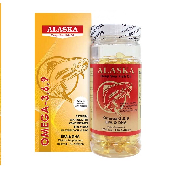 Dầu cá Alaska Deep Sea Fish Oil Omega -3,6,9