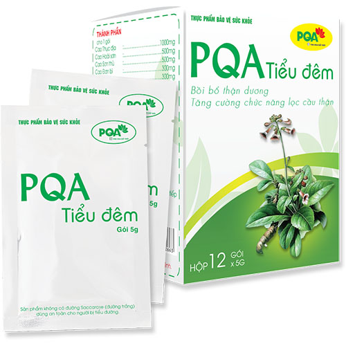 Thực phẩm bảo vệ sức khỏe PQA tiểu đêm