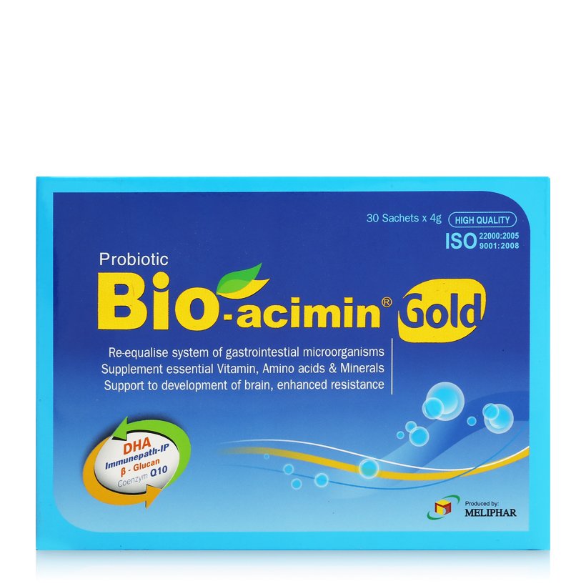 Mua cốm Bio acimin Gold ở đâu? Giá bao nhiêu? Có tốt không?