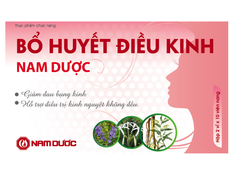 Thực phẩm chức năng Bổ huyết điều kinh Nam Dược