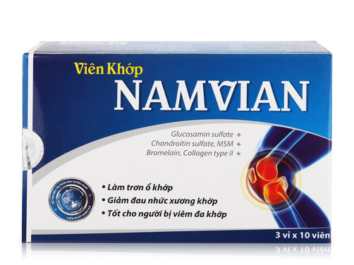 Viên khớp Namvian mua ở đâu, giá bao nhiêu, có tốt không?