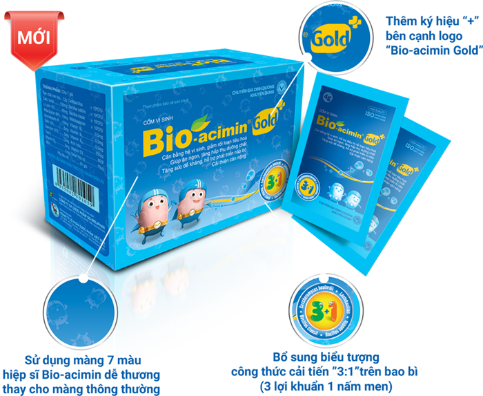 Giá Cốm vi sinh Bio-acimin Gold+ bao nhiêu? Có tốt không?