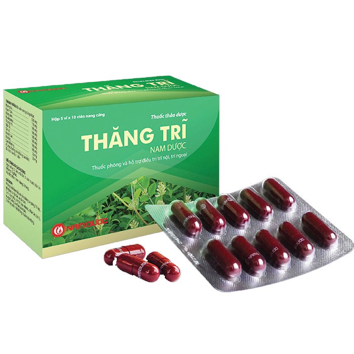 Thăng trĩ Nam Dược - Cầm máu, làm dịu cơn đau và cảm giác khó chịu do búi trĩ gây ra