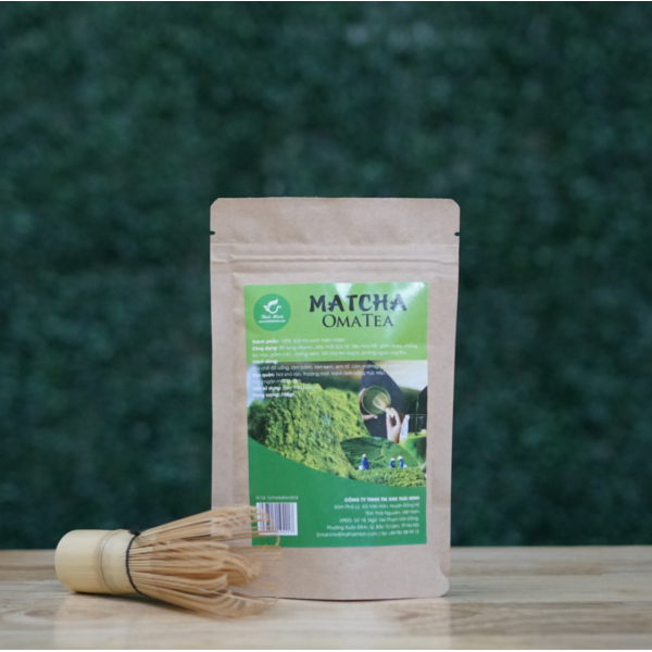 Bột trà xanh Matcha Omatea 100g Thái Minh