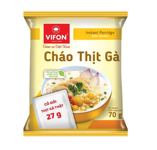 Cháo thịt gà Vifon 70g