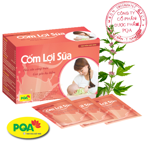 Thực phẩm chức năng Cốm lợi sữa PQA