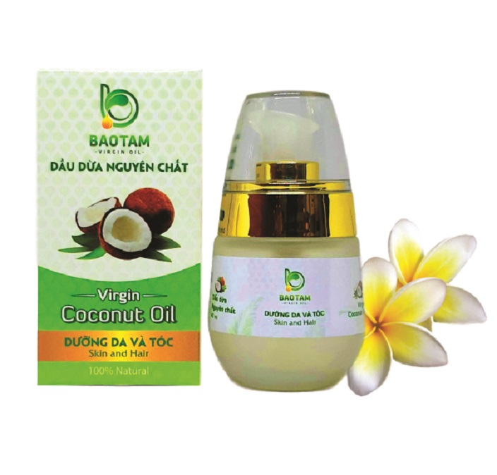 Dầu dừa nguyên chất dưỡng da và tóc 40 ml