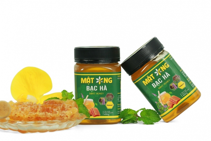 Mật ong Bạc Hà 470g - SP OCOP 4 Sao Vĩnh Phúc