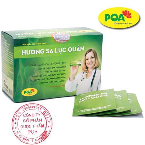 Thực phẩm chức năng PQA Hương sa lục quân