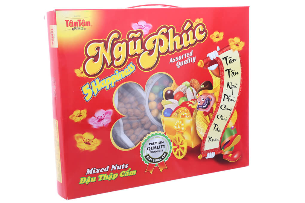 Snacks và đậu thập cẩm ngũ phúc 415g