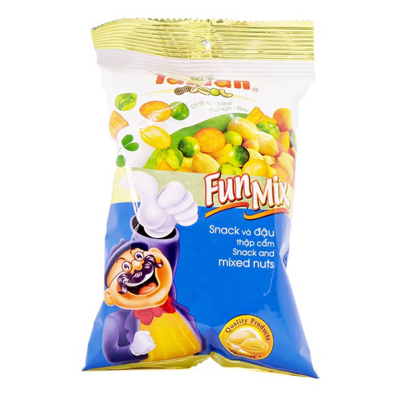 Snacks và đậu thập cẩm 60g