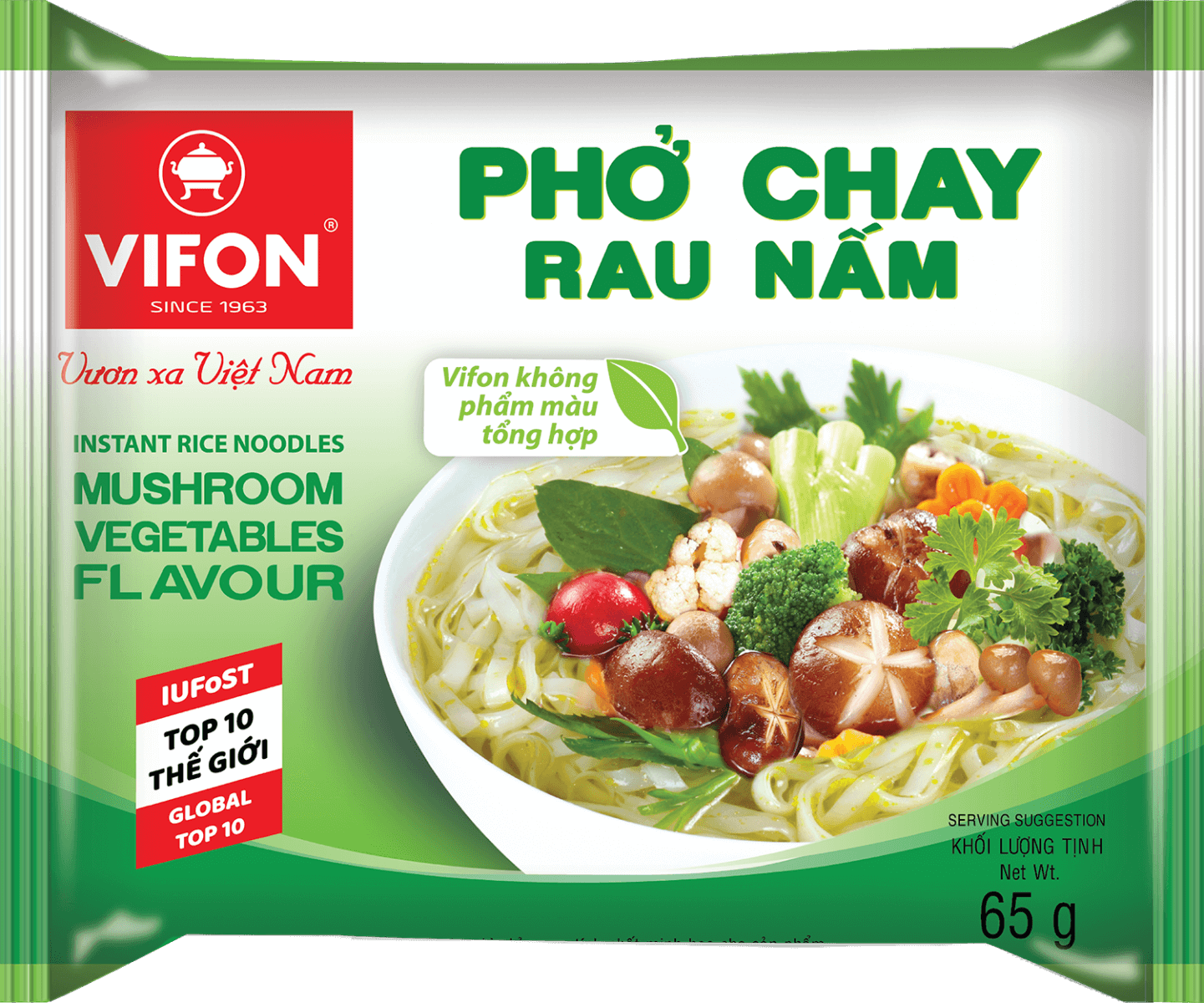 Phở chay rau nấm VIFON 65gr 