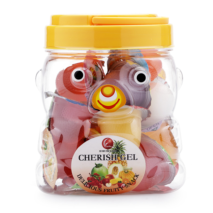 Thạch Rau Câu Hũ Gấu Cherish Hũ 300g Lai Phú