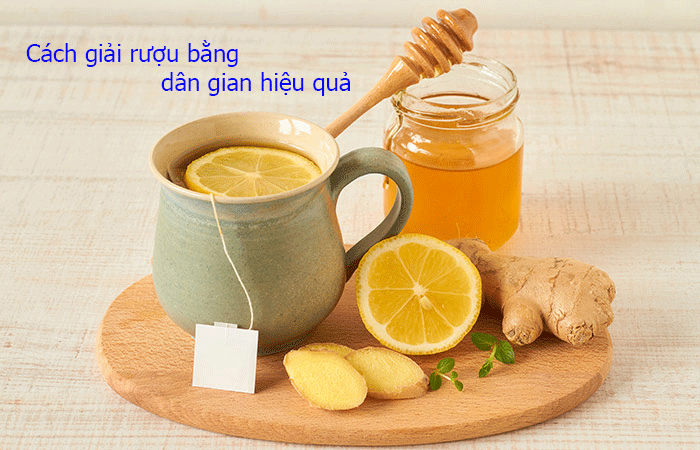 Cách giải rượu bia theo phương pháp dân gian hiệu quả