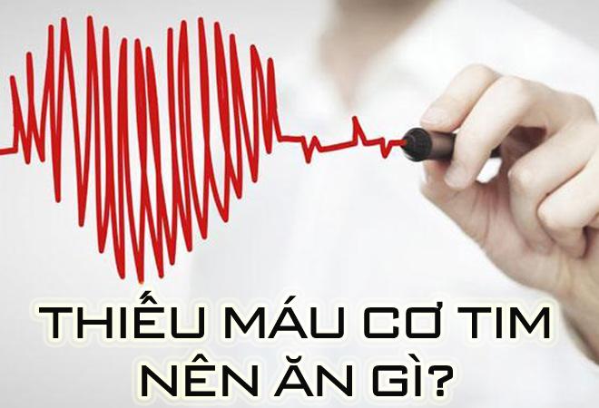 Thực phẩm giúp cải thiện bệnh thiếu máu cơ tim