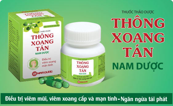 Phương thuốc trị Viêm xoang – TPCN Thảo dược Thông Xoang Tán