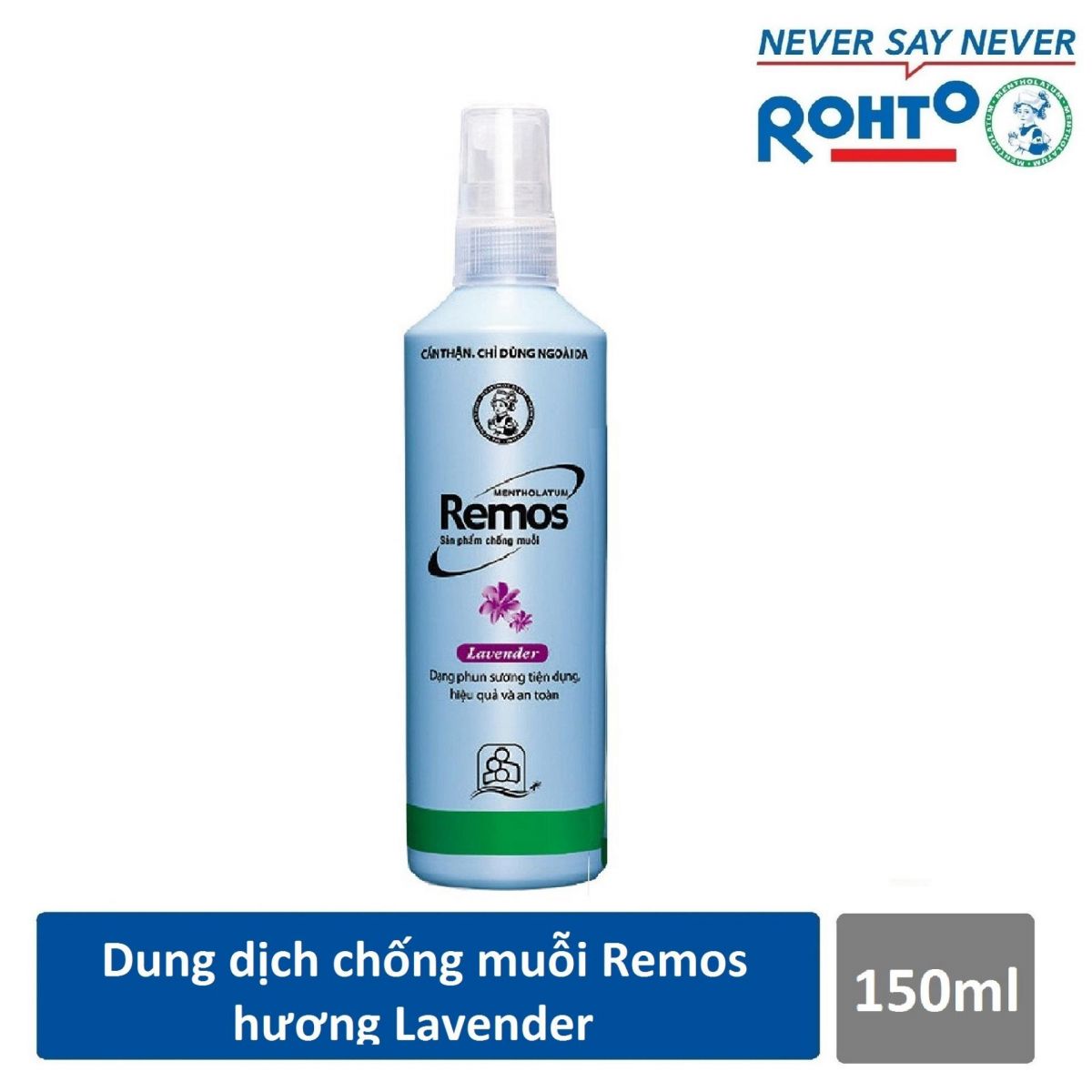 Xịt chống muỗi Remos 150ml Rohto