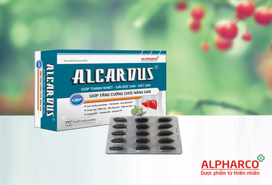 Bổ Gan Alcardus Alpharco - Tăng Cường Chức Năng Gan