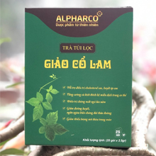 Trà Túi Lọc Giảo Cổ Lam Alpharco - Tăng Sức Khỏe, Kéo Dài Tuổi Thọ