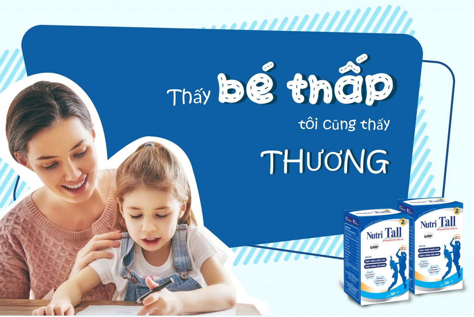 Thực phẩm bảo vệ sức khỏe Nutri Tall 2 Abika Pharma