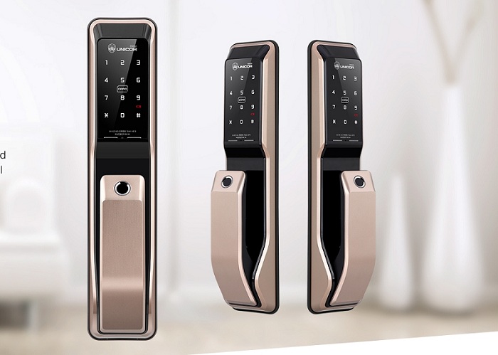 Khóa cửa vân tay Unicor UN-PM8000BWSK Anylock