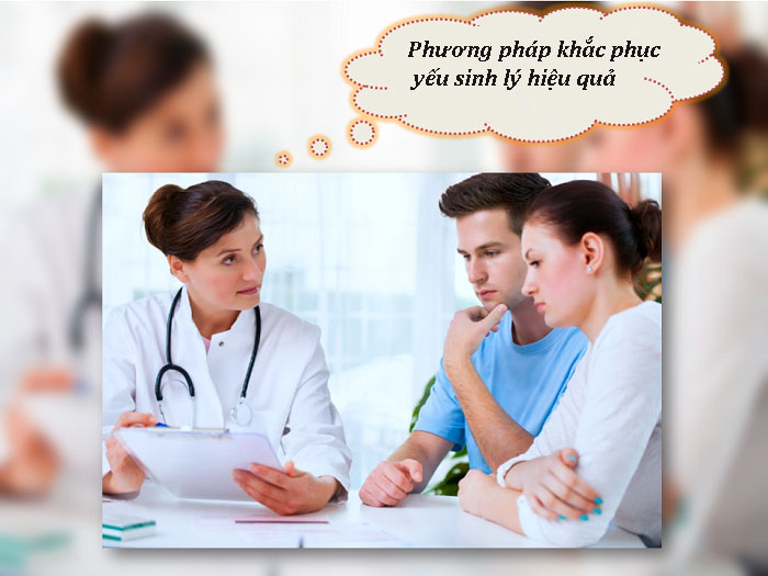 Phương pháp khắc phục tình trạng yếu sinh lý?