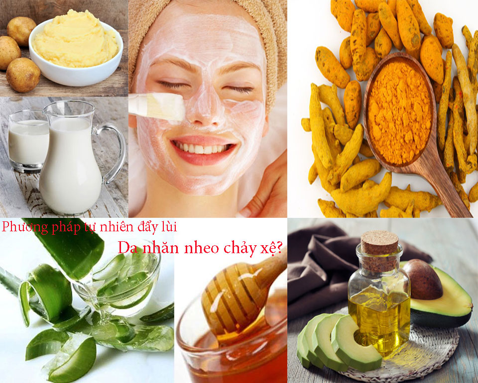 Đẩy lùi da nhăn nheo, chảy xệ bằng cách tự nhiên