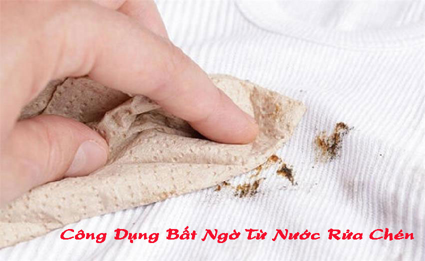 Công dụng bất ngờ từ nước rửa chén