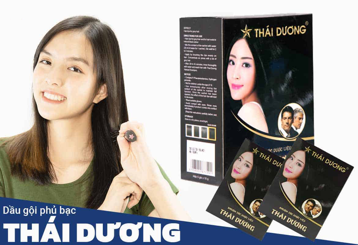 Nhuộm tóc Dược liệu Thái Dương mua ở đâu, giá bao nhiêu, có tốt không?