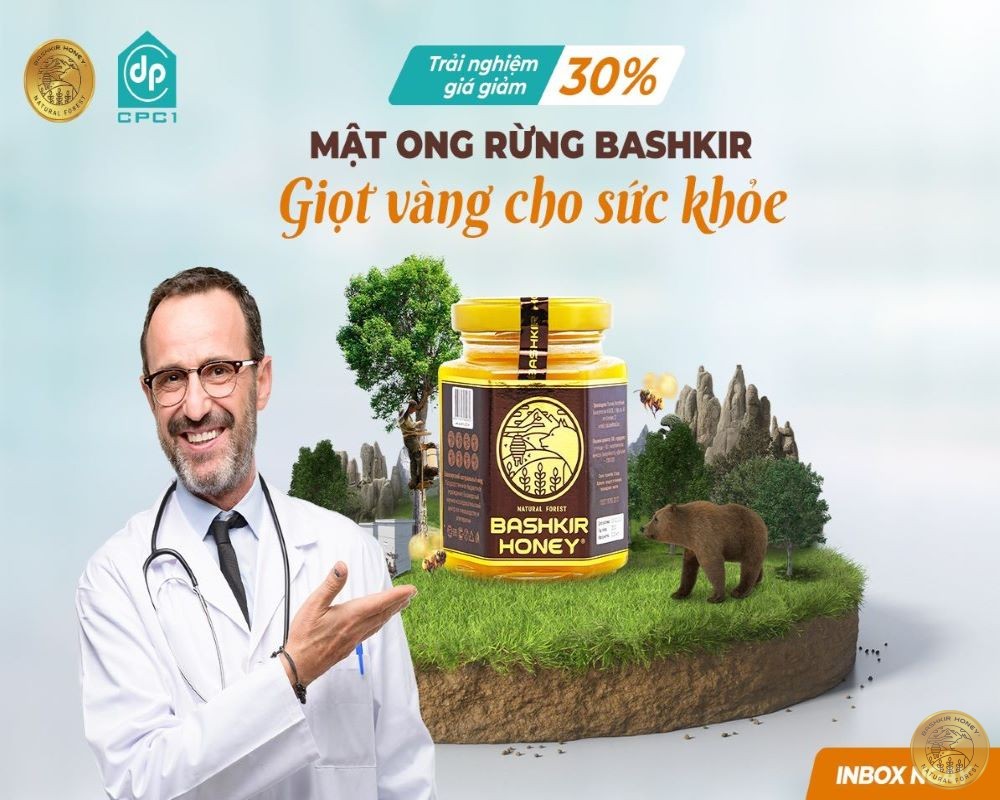 Công Ty Cổ Phần Dược Phẩm Trung Ương CPC1 - Bashkir Honey