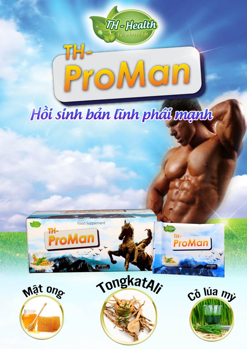 Thực phẩm bảo vệ sức khỏe TH Proman - TH Health - Hỗ Trợ Cải Thiện Sinh Lý Nam