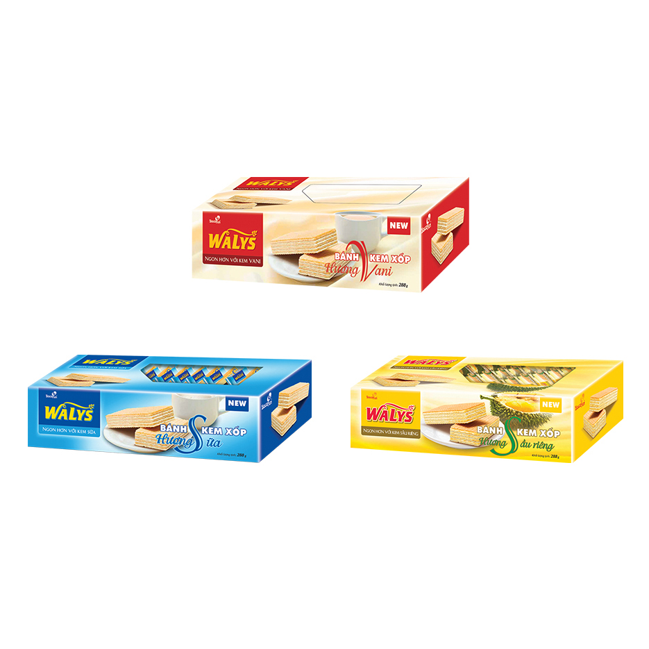 Bánh kem xốp Walys Biscafun 360g